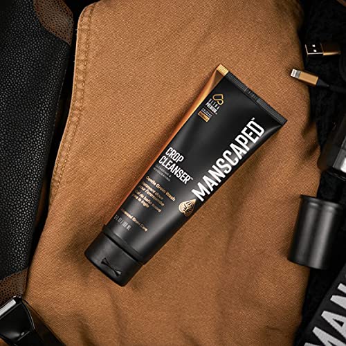 MANSCAPED™ Crop Cleanser™ Groin Wash, Men’s UltraPremium Invigorating Formula for Below-The-Waist Cleaning, Refreshing Shower Gel For Men Infused with Vitamin E and Aloe, Vegan body wash (6 oz)