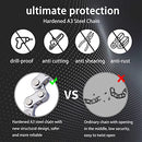 LEFELWEL Scooter Lock,Bike Chain Lock,Electric Scooter Locks Anti Theft for Electric Scooter Segway,Ninebot,Xiaomi, Razor and Bicycle Lock Cable Accessories, (LFW_LOCK)