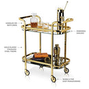 Viski Belmont Gold Bar Cart, Gold, 5891TBV