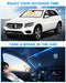 KUST Windshield Sun Shade for Mercedes-Benz GL-Class 2013-2019 Window Shade Sun Visor Cover Foldable Blocks UV Rays Keep Your Car Cooler