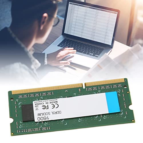 Crucial RAM, 8GB 4GB DDR3L, SODIMM 1600MHz Laptop Memory, 64Bits Width 204Pin Data Connection, PC Computer Memory RAM Module Upgrade (8GB)