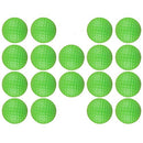 Dsmile Practice Golf Balls, Foam, 14 Count, Green