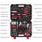 Eastvolt 218-Piece Household Tool Kit, Auto Repair Tool Set, Tool Kits for Homeowner, General Household Hand Tool Set with Hammer, Plier, Screwdriver Set, Socket Kit and Toolbox Storage Case