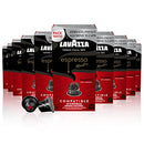 Lavazza, Espresso Maestro Classico, 100 Aluminium Coffee Capsules Compatible with Nespresso Machines* Original, Aromatic Notes of Cereals and Cookies, 100% Arabica, Intensity 9, Medium-Dark Roasting