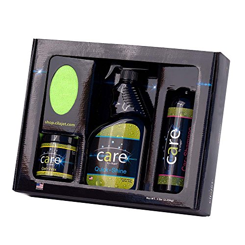 Cilajet Car Wash Care Kit| Best Car Cleaning Kit|5 Piece Car Wash Supplies |All-in-One Car Detailing Kit |Car Wash, Wax and Quick Detailer|(5 Items)