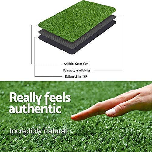 LITA Artificial Grass Turf Lawn-5FTX8FT, 0.4" Indoor Outdoor Synthetic Grass Mat Fake Grass Rug