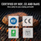 ThermoPro TP25 500ft Wireless Bluetooth Meat Thermometer with 4 Temperature Probes Smart Digital Cooking BBQ Thermometer for Grilling Oven Food Smoker Thermometer, Rechargeable