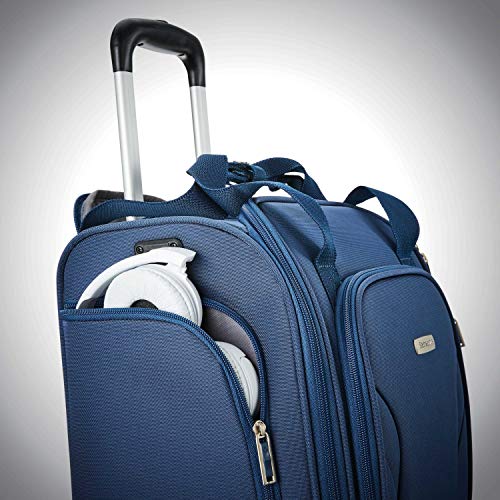 Samsonite Underseat Carry-on Spinner with USB Port, Ocean, One Size, Underseat Carry-on Spinner with USB Port
