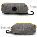 GYB Dog Poop Bag Holder Durable Washable Cloth Poop Bag Dispenser Pet Dog Waste Holder Bags Up Pick Case