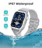 LIGE Smart Watch with Bluetooth Call Answer/Dail for Men Women,1.85'' HD Full Touch Screen Fitness Tracker, Smartwatch with Heart Rate Blood Oxygen Blood Pressure Sleep Monitor for Android and iPhone
