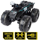 Batman, All-Terrain Batmobile Remote Control Vehicle, Water-Resistant Batman Toys for Boys Aged 4 and Up