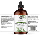 NaturoBliss 100% Pure Cedarwood Essential Oil Therapeutic Grade Premium Quality (4 fl. oz) with Glass Dropper, Perfect for Aromatherapy