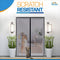 Magnetic Screen Door, French Door, Durable Fiberglass Double Door Screen Mesh Curtain to Keep Bugs Out
