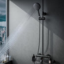 Azure's Premium High Pressure 5-Mode Self Cleaning Handheld Shower Head - Enjoy a Multifunctional Water Saving Hand held System with Descaling Technology - ABS - WELS & Watermark - Matt Black