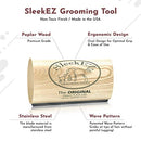 (5 Inch) - SleekEZ Cat/Dog/Horse Brush Grooming Tool - 13cm (medium)