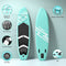 Premium Inflatable Stand Up Paddle Board (6 inches Thick) with Durable SUP Accessories & Carry Bag | Wide Stance, Surf Control, Non-Slip Deck, Leash, Paddle and Pump, Standing Boat for Youth & Adult