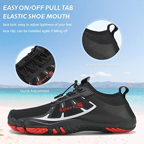 TcIFE Water Shoes Womens Mens Quick-Dry Non-Slip Soft Barefoot Swimming Shoes Aqua Sports Outdoor Beach Surfing Diving Hiking Yoga Shoes