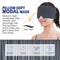 Mavogel Sleep Eye Mask - Skin Friendly Modal Material & Light Blocking Sleeping Mask for Home/Flight/Shift Work, 100% Handmade, Fully Adjustable Strap, Full Eye Covers for Women/Men Sleeping