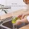 4 in 1Multi-Function Manual Juicer, Citrus Lemon Orange Hand Squeezer Egg Separator with 2 Anti-Slip Reamers, Strainer, Grater and Measuring Cup (13OZ)