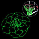 Amazing Glow in The Dark Light Sun Powered Basketball Hoop Net Shoots Training