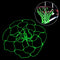 Amazing Glow in The Dark Light Sun Powered Basketball Hoop Net Shoots Training