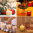 400pcs Candle Wick Stickers Heat Resistance Candle Making Double-Sided Stickers