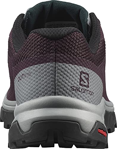 Salomon Women's Outline W, Wine Tasting, Quarry, Green Gables, 6.5 US