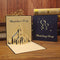 3D Stereo Greeting Cards Musical Instrument Cello Postcard Creativity Customizable Keepsake All Occasion Decoration