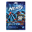 Nerf Elite 2.0 - 50 Dart Refill Pack - Compatible With All Nerf Elite Blasters - Outdoor Games And Toys For Kids - Boys And Girls - E9484 - Ages 8+