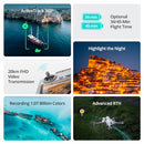 DJI Mini 4 Pro (DJI RC 2), Folding Mini-Drone with 4K HDR Video Camera for Adults, Under 0.549 lbs/249 g, 34 Mins Flight Time, 20 km Max Video Transmission Distance, Omnidirectional Vision Sensing