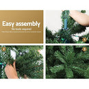 Jingle Jollys Christmas Tree 1.8m Green Xmas Trees, Decorations Holiday Party Gift Home Garden Store Decor, 6ft 800 Tips Simple Assembly Sturdy Metal Stand