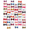 POPETPOP 60Pcs Dog Hair Bows Dog Bowknot Hair Ties Dog Hairpins Hair Barrettes Cat Puppy Grooming Accessories for Halloween Holiday (Random Color)