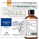 HIQILI Lemon Eucalyptus Essential Oil, 100% Pure Natural Undiluted Premium Therapeutic Grade Oils - 3.38 Fl. Oz