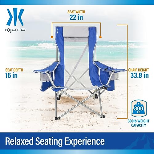 Kijaro Coast Beach Sling Chair, Maldives Blue