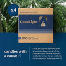 (400) - GoodLight Paraffin-Free Tea Lights - Case of (400)