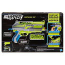 Nerf Hyper Impulse-40 Blaster, 30 Nerf Hyper Rounds, Spring-Open Instant Reload Hopper, Up to 110 FPS Velocity, Eyewear Included