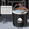 PTEROMYS Large Ice Bathtub for Athletes with Lid Portable Hot Tub Cold Plunge Therapy Training-Adult Spa for Ice Baths Soaking Ideal for Hot Bath Ice Bath (tub-80 * 75)