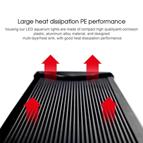 40/60/90Aquarium Light Lighting Full Spectrum Aqua Plant Fish Tank Bar LED Lamp (For40-60CM Tank)