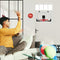 Door Basketball Hoop Mini Basketball Hoop for Door,Indoor Basketball Hoop for Kids with 3 Balls,Basketball Hoop for Door