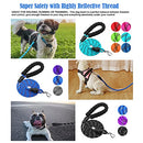 Heavy Duty Rope Dog Leash with Comfortable Padded Handle and Highly Reflective Threads 1.2M 1.5M 1.8M Suitable for Small, Medium and Large Dogs