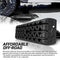 Recovery Tracks with Bag 2 Pair Recovery Boards for Automotive Tires and Wheels Sand Mud Snow 10Ton Stand 4wd Tracks for Offroad Car SUV Truck Gen 3.0 Black