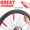 Bike Multitool with CO2 Inflator & Tire Levers - Portable Bicycle Multi Tool Repair Kit - Cycling Multitool for Road and Mountain Bikes,No CO2 Cartridges Included