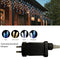 600LED(14.9M)/960LED(23.9M) Snowing Icicle Christmas Party Lights 8 Functions with Memory (Warm White, 23.9)