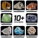 NATIONAL GEOGRAPHIC Earth Science Kit - Over 15 Science Experiments & STEM Activities for Kids, Includes Crystal Growing Kit, Volcano Science Kit