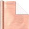 Hallmark Foil Christmas Wrapping Paper with Cut Lines on Reverse (3 Rolls: 60 Sq. Ft. Ttl) Rose Gold, Silver Trees, Gold Snowflakes for Holidays, Hanukkah, Winter Solstice, Weddings, Graduations