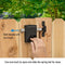 National Hardware N109-080 N109080 Smart Key Gate Lock, Black, 40"