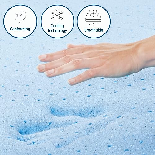 Vibe 12-Inch Gel Memory Foam Mattress Queen