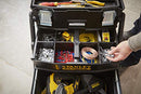 STANLEY FATMAX Cantilever Rolling Toolbox Trolley, 4 Level Workstation with Portable Tote Tray for Tools and Small Parts, 1-94-210
