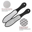 Foot File, with Mini-File Dead Skin Remover for Feet, Foot Care Pedicure Stainless Steel File to Removes Hard Skin