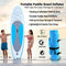 SereneLife Inflatable Stand Up Paddle Board (6 Inches Thick) with Premium SUP Accessories & Carry Bag | Wide Stance, Bottom Fin for Paddling, Surf Control, Non-Slip Deck | Youth & Adult Standing Boat